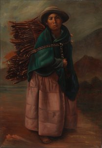 Quechua-Mädchen, ca. 1890-1892 von Unbekannt
