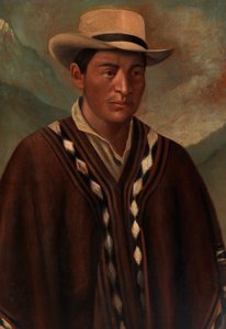 Quechua Indian, ca. 1890-1892.    1206429   no       norwegian Successfully Translated  Original: Knight with the Arms of Jean de Daillon, c1480 1946 Translat: 