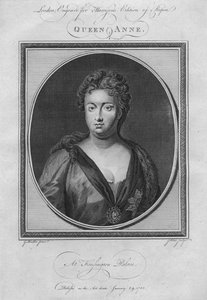 Dronning Anne, 1785 av Unbekannt
