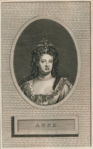 Dronning Anne, 1793 av Unbekannt