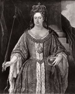 Dronning Anne, c1702 1906 av Unbekannt