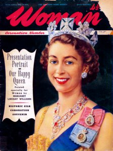 Dronning Elizabeth II f1926, 1953 av Unbekannt