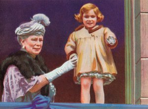 Queen Mary 1867-1953 og prinsesse Margaret 1930-2002 i anledning King George vs Silver J av Unbekannt