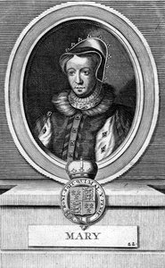 Dronning Mary I av England av Unbekannt