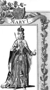 Dronning Mary I av England av Unbekannt
