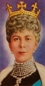Queen Mary, konsort av kong George V, ved sin første statsåpning av parlamentet, 1911 1935 av Unbekannt