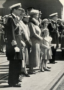 Dronning Mary reiser for å besøke Canada, 1939, 1951. av Unbekannt