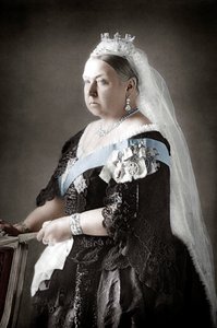 Dronning Victoria av Storbritannia, ca 1890 av Unbekannt