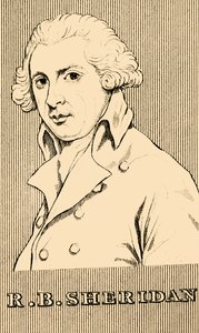 R.B. Sheridan, 1751-1816, 1830. av Unbekannt