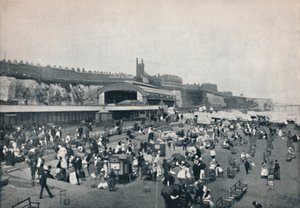 Ramsgate - En livlig utsikt over sanden, 1895 av Unbekannt