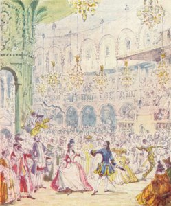 Randulph og Hilda danser i Rotunda ved Ranelagh Gardens, 1842, 1903 av Unbekannt