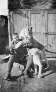 Raoul Lufbery , fransk-amerikansk jagerpilot og flygende ess fra første verdenskrig, 1917 av Unbekannt