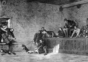 Rottekamp, rekreasjon av Louis XI av Frankrike, 1461-1483 1882-1884 av Unbekannt