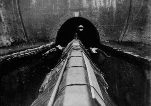 Klar til å begynne å gå på en kanalbåt, London, c1890 1903 av Unbekannt