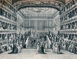 Mottakelse av storhertugen og hertuginnen av Russland ved Theatre of San Benedetto, 1902 av Unbekannt