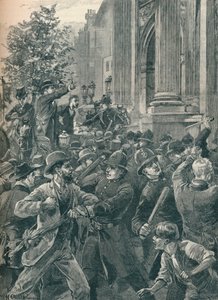 Reform Leaguers ved Marble Arch, London, 1866 1906 av Unbekannt