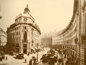Regent Street gjenoppbygd, c1930. av Unbekannt