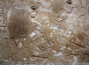Relieff fra graven til Ramose, Luxor, Egypt, 1300-tallet f.Kr av Unbekannt