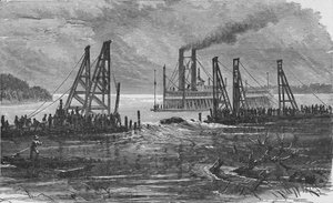 Fjerning av haker ved mudring, 1883 av Unbekannt