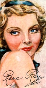 René Ray 1911-1993, britisk skuespillerinne, 1900-tallet, av Unbekannt