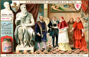 Renessansekunst i Italia: Michelangelo, c1900 av Unbekannt