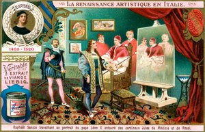 Renessansekunst i Italia: Raphael, c1900 av Unbekannt