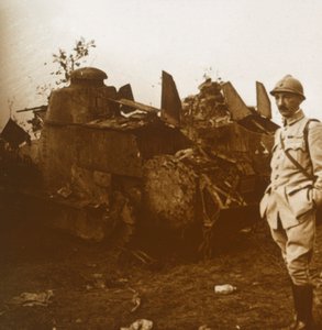 Renault tank, c1914-c1918 av Unbekannt