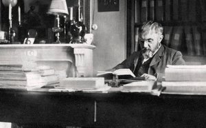 Rene Doumic , fransk litteraturkritiker og bokstavenes mann, 1922 av Unbekannt