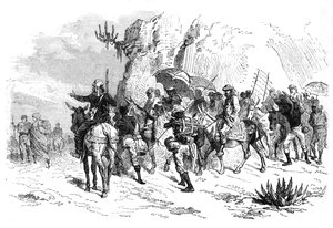 Return of the Abyssinian Captives, c1880 av Unbekannt