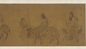 Returning Home after Harvest, muligens Ming-dynastiet, 1600-tallet. av Unbekannt