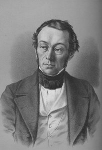 Richard Cobden , britisk produsent, politiker og frihandelsforkjemper, c1850 1936 av Unbekannt