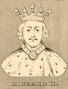 Richard II, 1367-1400, 1830. av Unbekannt