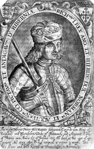 Richard I, konge av England av Unbekannt
