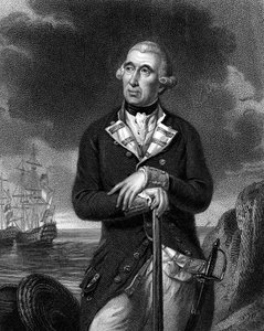 Richard Kempenfelt 1718-1782, engelsk sjøoffiser av svensk avstamning av Unbekannt