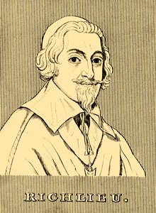 Richlieu, 1585-1642, 1830. av Unbekannt