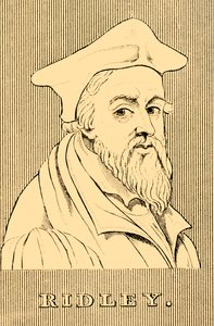 Ridley, c1500-1555, 1830. av Unbekannt