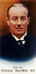 Høyre Hon. Stanley Baldwin, MP, 1927. av Unbekannt