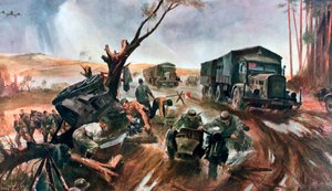 Road to the Front, overlegen tysk organisasjon, 1941 av Unbekannt