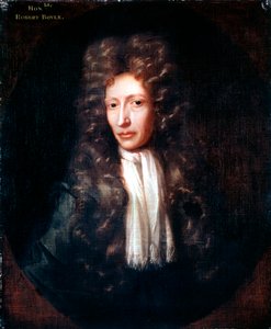 Robert Boyle , irskfødt kjemiker og fysiker, c1689-1690 av Unbekannt