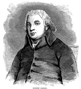 Robert Raikes, engelsk filantrop og utgiver, 1780 1880 av Unbekannt