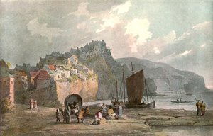 Robin Hoods Bay, ca 1900. av Unbekannt