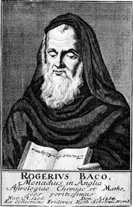 Roger Bacon , engelsk eksperimentell vitenskapsmann, filosof og fransiskanerbrødre av Unbekannt