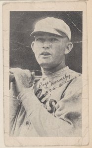 Rogers Hornsby, 2 B - St. Louis N., fra baseball stripekort W575-2, ca. 1921-22. av Unbekannt