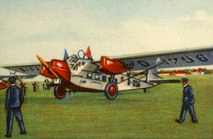 Rohrbach Roland-fly, 1920-tallet, 1932. av Unbekannt