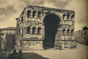 Roma - Buen til Janus Quadrifrons i Forum Boarium, 1910 av Unbekannt