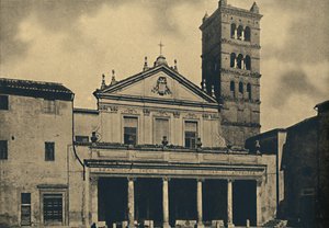 Roma - St. Cecilias kirke, 1910 av Unbekannt