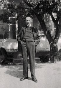 Romain Rolland , fransk dramatiker, forfatter, kunsthistoriker og mystiker, 1921 av Unbekannt