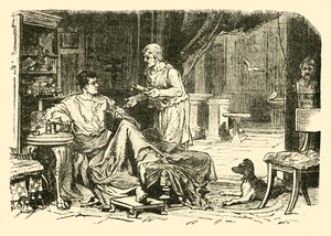 Romersk studie, 1890. av Unbekannt