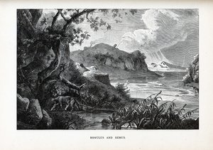 Romulus og Remus, 1882 av Unbekannt