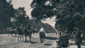 Rotten Row, Hyde Park, c1900 av Unbekannt